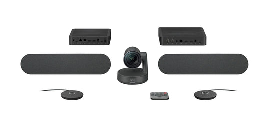 Logitech Rally Plus videokonferenssystem 16 personer Nätverksansluten (Ethernet) Videokonferenssystem för grupper