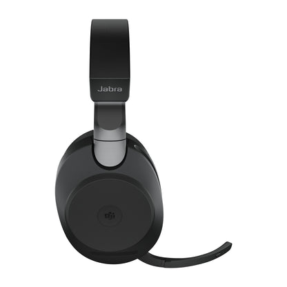 Jabra Evolve2 85 Headset Kabel & Trådlös Huvudband Kontor/callcenter USB Type-C Bluetooth Svart