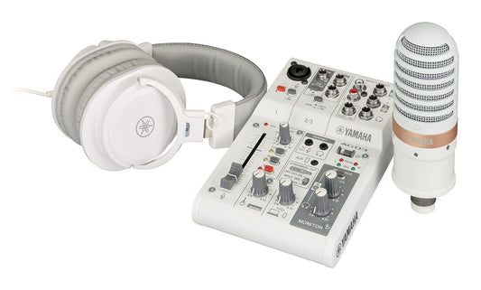 Yamaha AG03MK2WLSPK 3 kanaler Vit