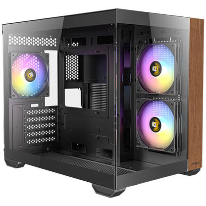 Antec CX600M Midi Tower Svart, Trä