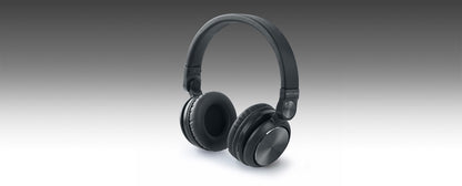 Muse M-276BT hörlur och headset Kabel & Trådlös Huvudband Samtal/musik Bluetooth Svart