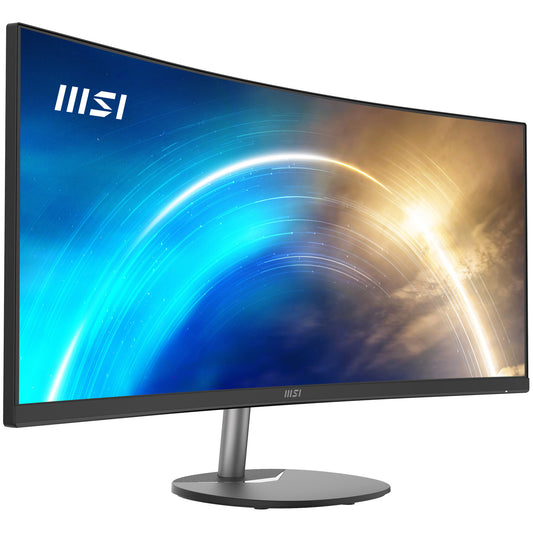 MSI Pro MP341CQ platta pc-skärmar 86,4 cm (34") 3440 x 1440 pixlar UltraWide Quad HD Svart