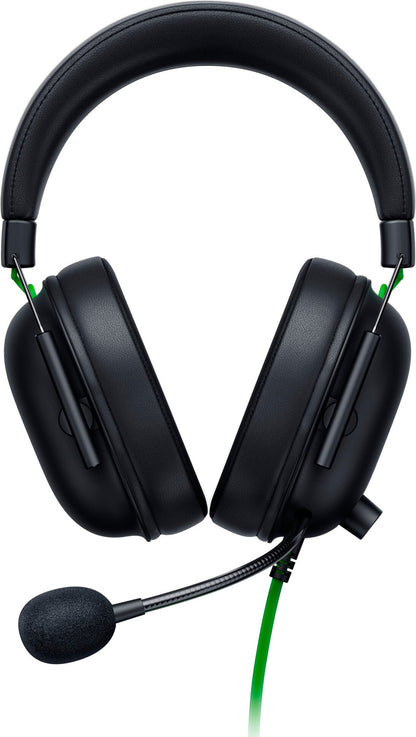 Razer Blackshark V2 X Headset Kabel Huvudband Spela Svart, Grön