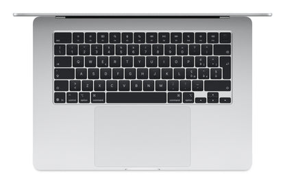 Apple MacBook Air Apple M M4 Bärbar dator 38,9 cm (15.3") 16 GB 256 GB SSD Wi-Fi 6E (802.11ax) macOS Sequoia Silver