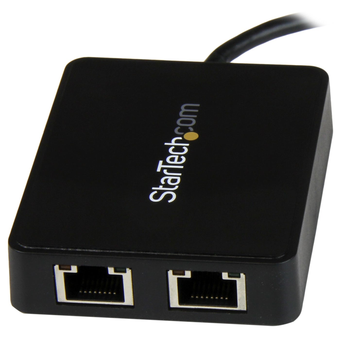 StarTech.com USB-C till dubbel Gigabit Ethernet-adapter med USB-port (Type-A)
