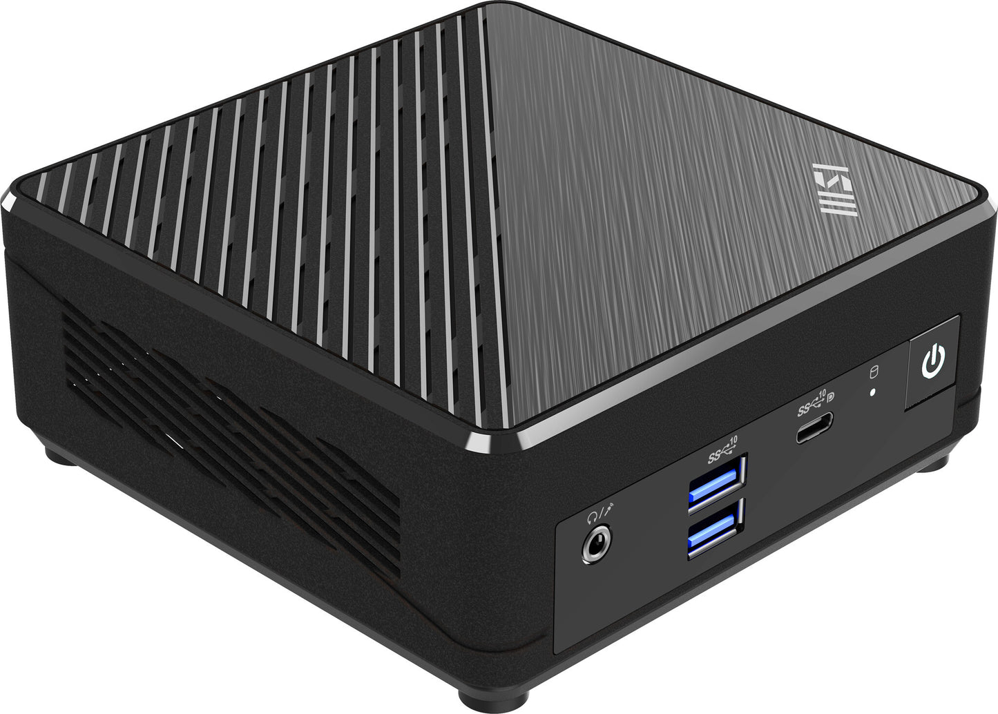 MSI Cubi N ADL-001EU Intel® N N200 4 GB DDR4-SDRAM 128 GB SSD Windows 11 Pro Mini PC Mini-PC Svart