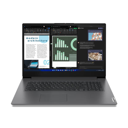Lenovo V17 G4 IRU Intel® Core™ i7 i7-13620H Bärbar dator 43,9 cm (17.3") Full HD 16 GB DDR4-SDRAM 512 GB SSD Wi-Fi 6 (802.11ax) Windows 11 Pro tyska Grå