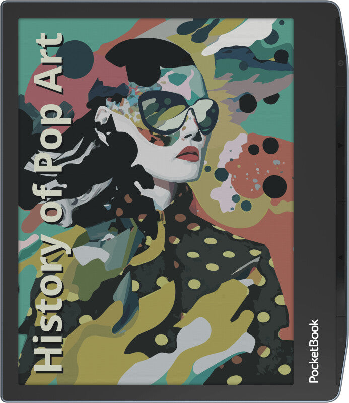PocketBook Era Color e-bokläsare Pekskärm 32 GB Wi-Fi Svart, Ljusblå