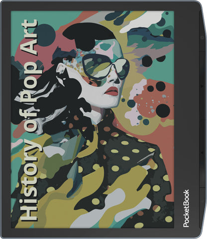 PocketBook Era Color e-bokläsare Pekskärm 32 GB Wi-Fi Svart, Ljusblå
