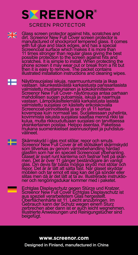 Screenor 16387SN skärm- och baksidesskydd till mobiltelefon Genomskinligt skärmskydd Samsung 1 styck