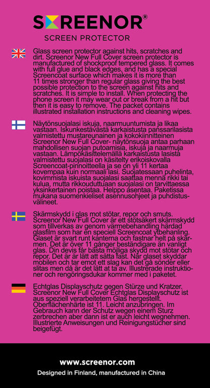 Screenor 16387SN skärm- och baksidesskydd till mobiltelefon Genomskinligt skärmskydd Samsung 1 styck