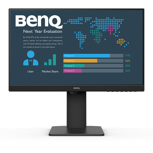 BenQ BL2486TC platta pc-skärmar 60,5 cm (23.8") 1920 x 1080 pixlar Full HD Svart