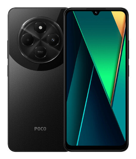 POCO C75 17,5 cm (6.88") Dubbla SIM-kort 4G USB Type-C 6 GB 128 GB 5160 mAh Svart