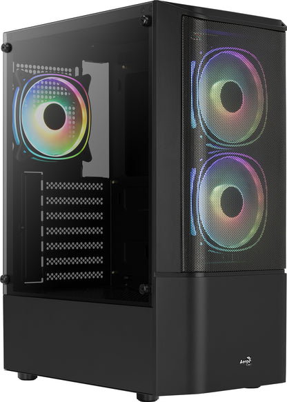 Aerocool Quantum Mesh Midi Tower Svart