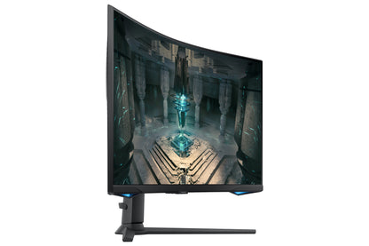 Samsung G65B platta pc-skärmar 81,3 cm (32") 2560 x 1440 pixlar Quad HD LED Svart