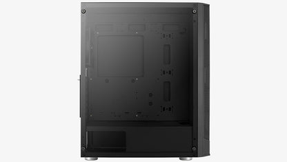 Aerocool Prism-G-BK-v1 Midi Tower Svart