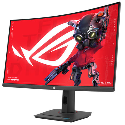 ASUS ROG Strix XG32WCS platta pc-skärmar 80 cm (31.5") 2560 x 1440 pixlar Quad HD LED Svart