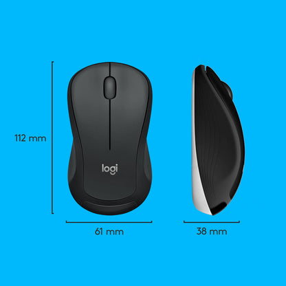 Logitech 920-008685 tangentbord Mus inkluderad Universal RF Trådlös QWERTY Amerikanskt internationellt Svart, Vit