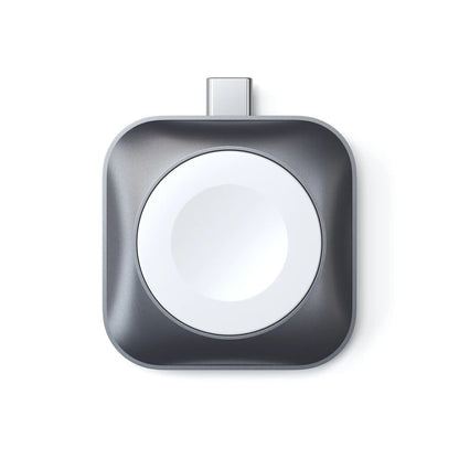 Satechi ST-TCMCAWM smarta bärbart tillbehör Laddningsställ Svart, Silver, Vit Gjuten aluminium