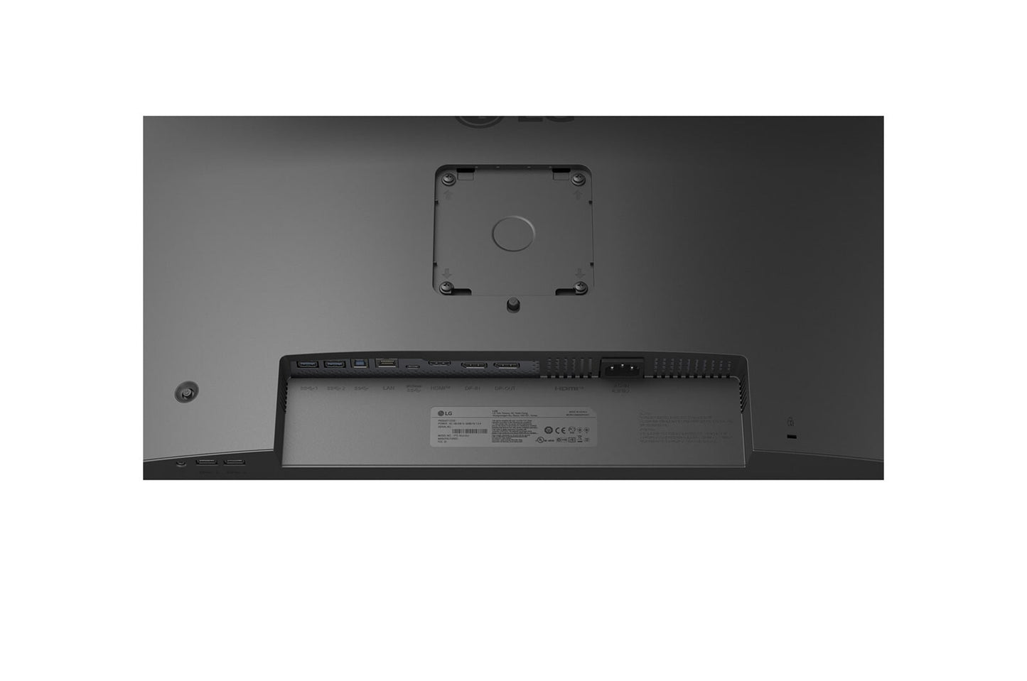 LG 27BA750-B platta pc-skärmar 68,6 cm (27") 1920 x 1080 pixlar Full HD LCD Svart