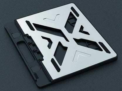 Conceptronic THANA ERGO S, Laptop Cooling Stand Ställ till bärbara datorer Grå 39,6 cm (15.6")
