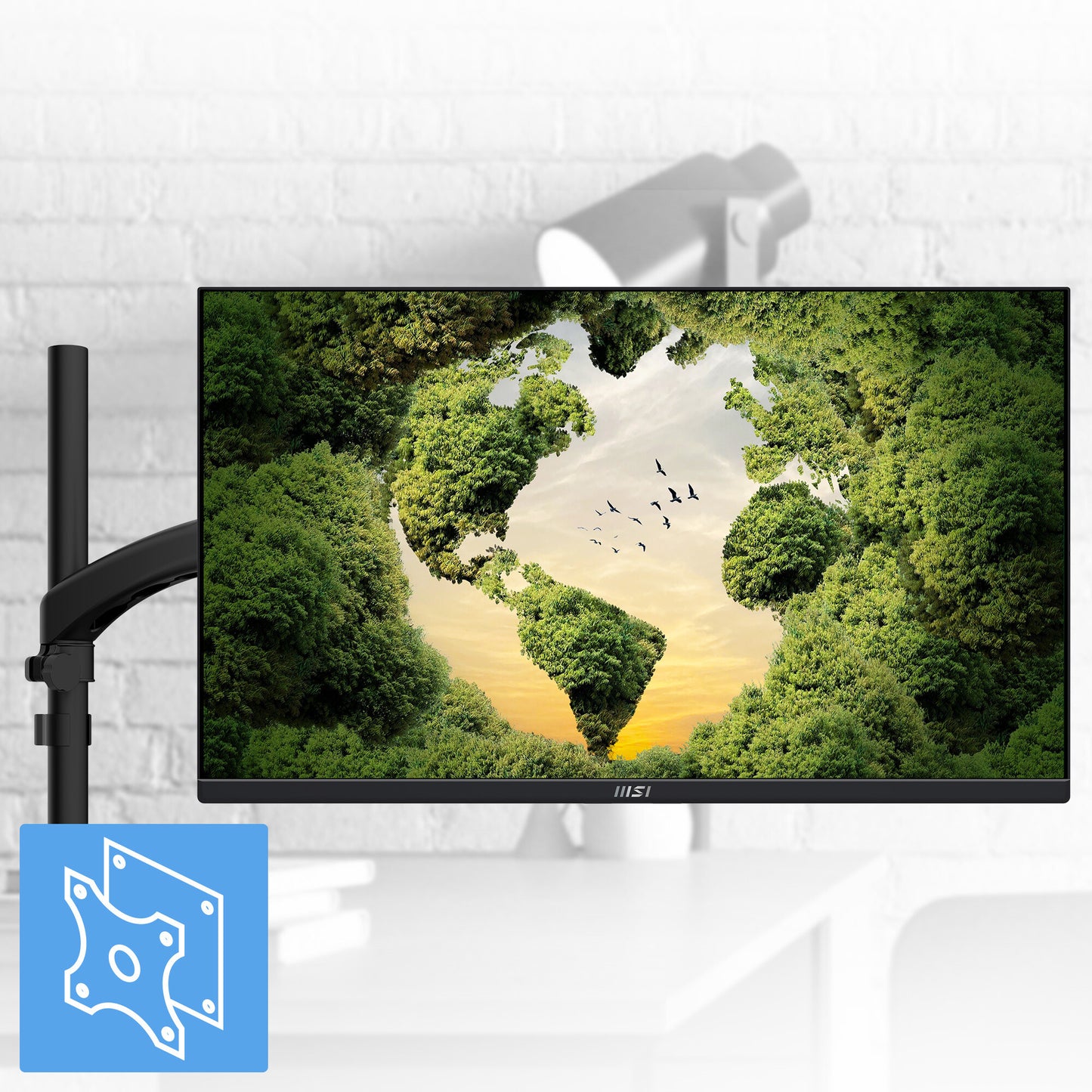 MSI Pro MP245PG platta pc-skärmar 60,5 cm (23.8") 1920 x 1080 pixlar Full HD LCD Svart