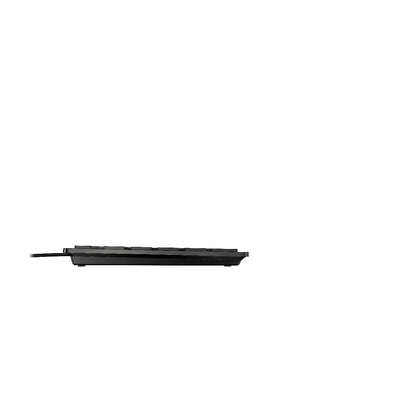 CHERRY KC 6000 Slim tangentbord Universal USB AZERTY Belgiskt Svart