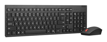 Lenovo 4X31R64462 tangentbord Mus inkluderad Kontor Trådlös RF + Bluetooth Dansk Svart