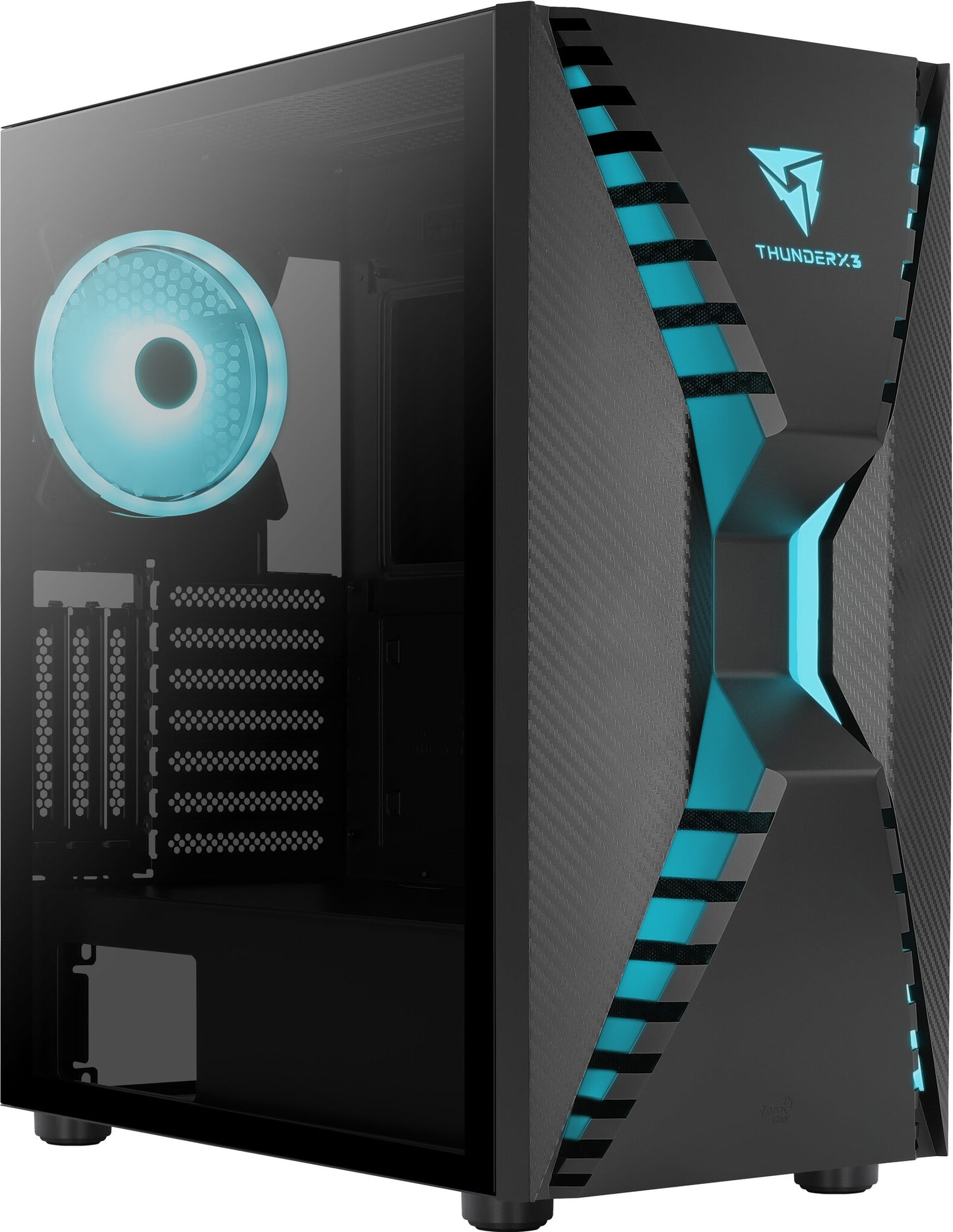 Aerocool Cronus Midi Tower Svart