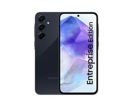 Samsung Galaxy A55 5G Enterprise Edition 16,8 cm (6.6") Hybrid Dual SIM Android 14 USB Type-C 8 GB 128 GB 5000 mAh Marinblå