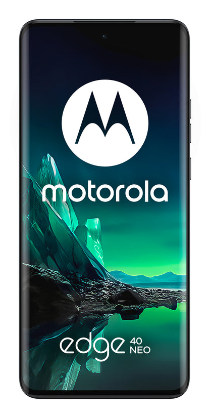 Motorola edge 40 Neo 16,6 cm (6.55") Dubbla SIM-kort Android 13 5G USB Type-C 12 GB 256 GB 5000 mAh Svart