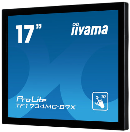 iiyama TF1734MC-B7X POS-skärm 43,2 cm (17") 1280 x 1024 pixlar SXGA Pekskärm