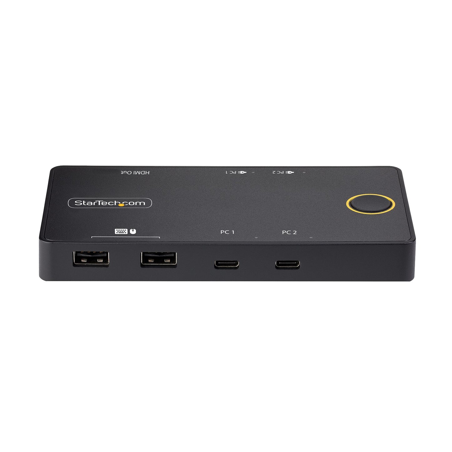 StarTech.com C2-H46-UC2-PD-KVM KVM-switchar Svart