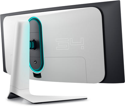 Alienware AW3423DW LED display 86,8 cm (34.2") 3440 x 1440 pixlar Quad HD OLED Vit, Svart