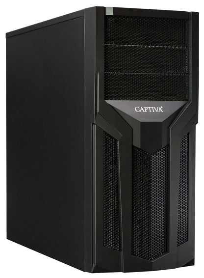 CAPTIVA Workstation I74-689 Intel® Core™ i7 i7-12700K 64 GB DDR4-SDRAM 1 TB SSD Windows 11 Pro PC Svart