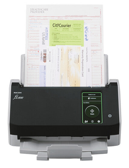 Ricoh fi-8040 ADF + scanner med manuell matning 600 x 600 DPI A4 Svart, Grå