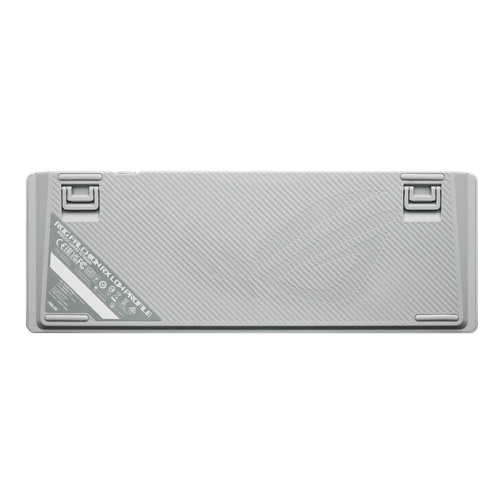 ASUS ROG Falchion RX Low Profile tangentbord Spela USB + RF Wireless + Bluetooth QWERTZ Vit