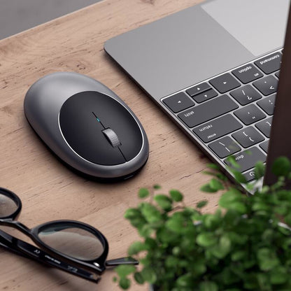 Satechi M1 datormöss Kontor Ambidextrous Bluetooth Optisk