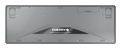 CHERRY JD-8550DE-2 tangentbord Mus inkluderad Hem / Kontor RF Trådlös QWERTZ tyska Svart