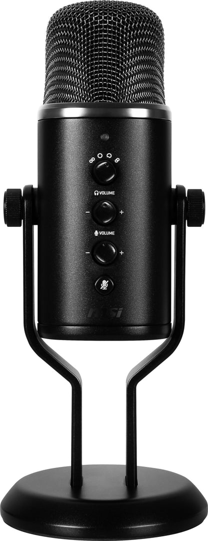 MSI IMMERSE GV60 STREAMING MIC mikrofoner Svart Mikrofon till spelkonsol