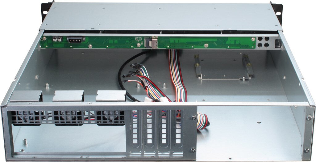 Inter-Tech 2U-2404L Ställning Svart, Silver