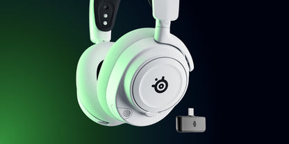 Steelseries ARCTIS NOVA 7X WHITE Headset Trådlös Huvudband Spela Bluetooth Vit