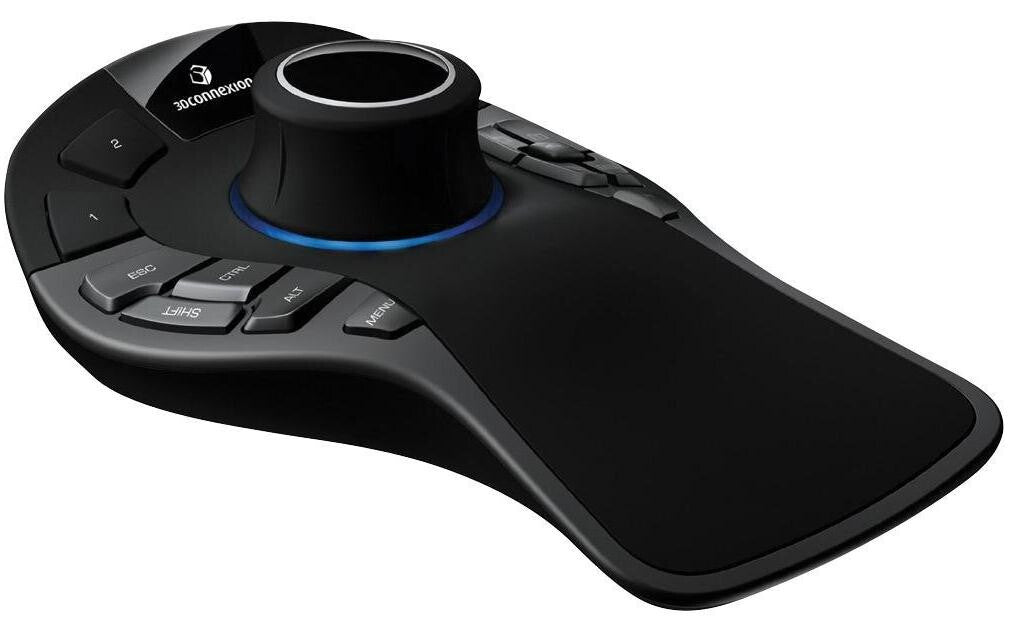3Dconnexion SpaceMouse Pro USB Svart, Grå