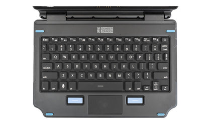 Gamber-Johnson 7160-1869-01 tangentbord för mobila enheter QWERTY Engelska (Storbritannien) Pogo Pin Svart