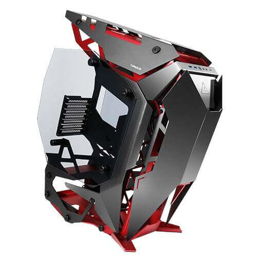 Antec Torque computer case Midi Tower Svart, Röd