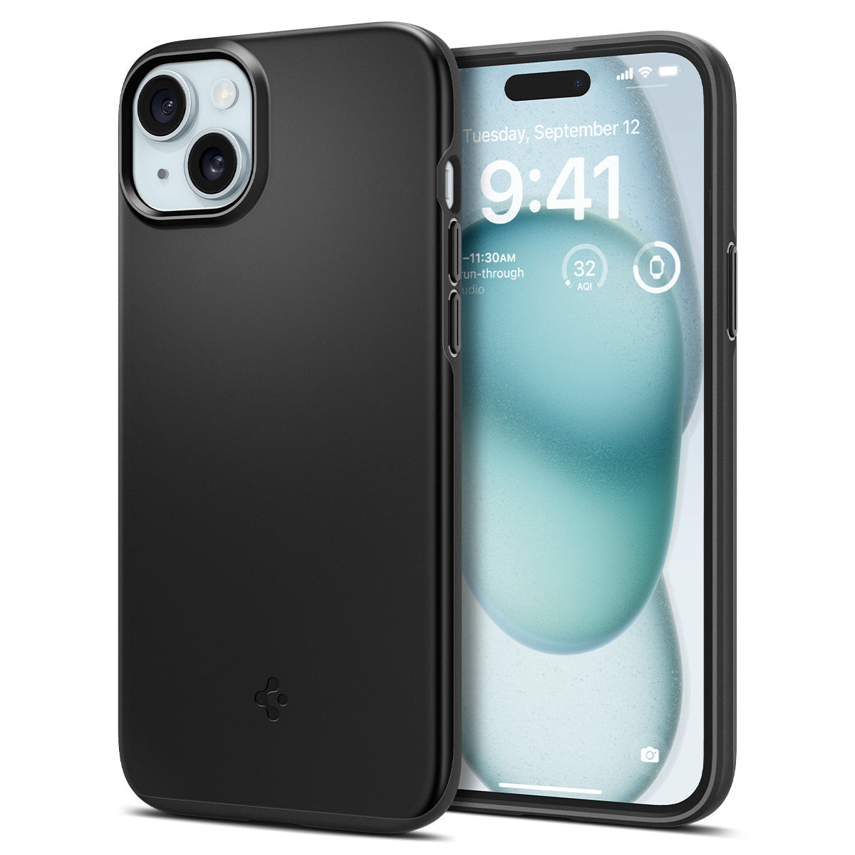 Spigen ACS06776 mobiltelefonfodral 15,5 cm (6.1") Mobilskal Svart