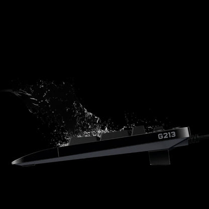 Logitech G G213 Prodigy tangentbord Spela USB QWERTY Amerikanskt internationellt Svart