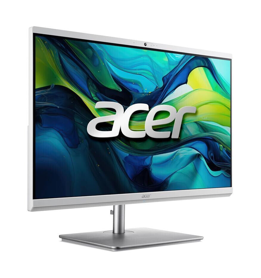 Acer Aspire DQ.BMFEG.001 allt-i-ett-dator/-arbetsstationer Intel Core Ultra 5 125U 68,6 cm (27") 1920 x 1080 pixlar 16 GB DDR5-SDRAM 1 TB SSD Windows 11 Home Wi-Fi 7 (802.11be) Vit