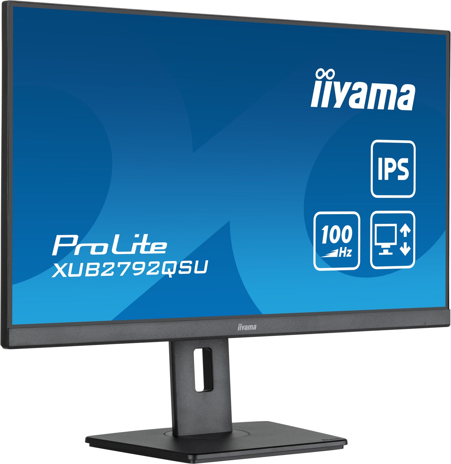 iiyama ProLite XUB2792QSU-B6 platta pc-skärmar 68,6 cm (27") 2560 x 1440 pixlar Quad HD LED Svart