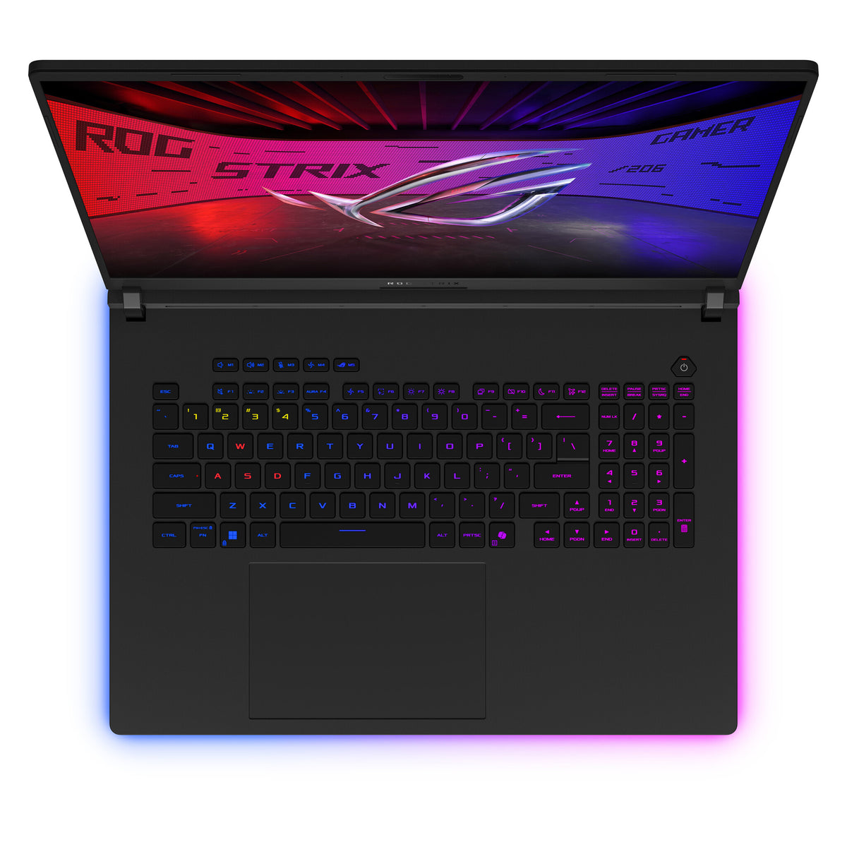 ASUS ROG Strix SCAR 18 G835LW-SA038W Intel Core Ultra 9 275HX Bärbar dator 45,7 cm (18") WQXGA 64 GB DDR5-SDRAM 2 TB SSD NVIDIA GeForce RTX 5080 Wi-Fi 7 (802.11be) Windows 11 Home Svart